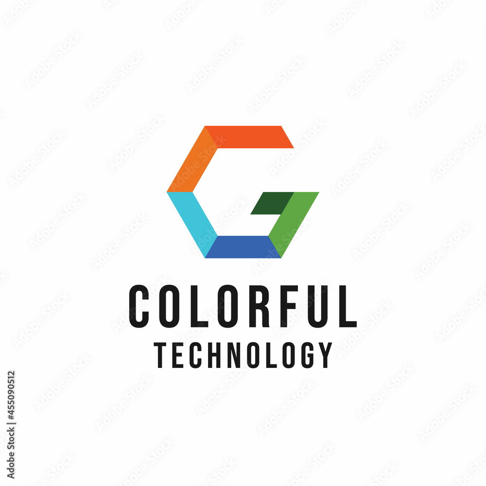 Colorful Letter G Technology Logo emblem Icon. Geometric digital Vector Modern Symbol. data App for Company and business Colorful Letter G Technology Logo emblem Icon. Geometric digital Vector Modern Symbol. data App for Company and business