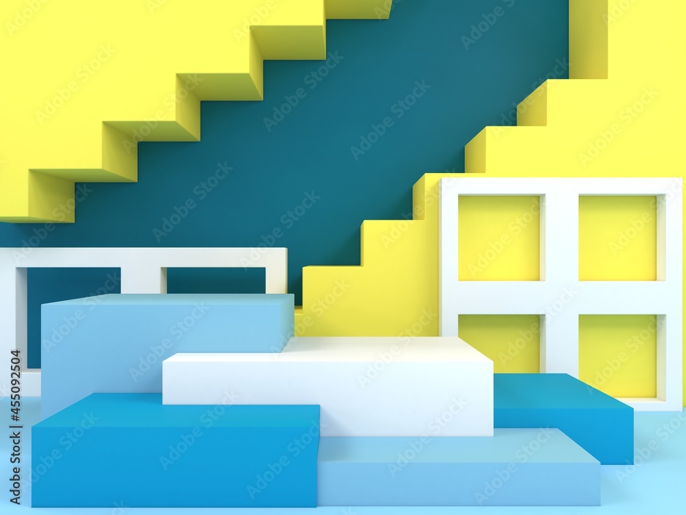 abstract geometric shape pastel color template minimal modern style wall background,for booth podium stage display table mock up composition 3d rendering abstract geometric shape pastel color template minimal modern style wall background,for booth podium stage display table mock up composition 3d rendering