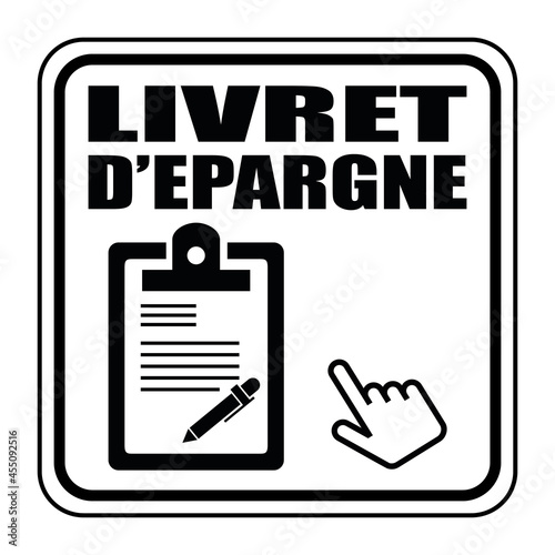 Logo livret d'épargne.