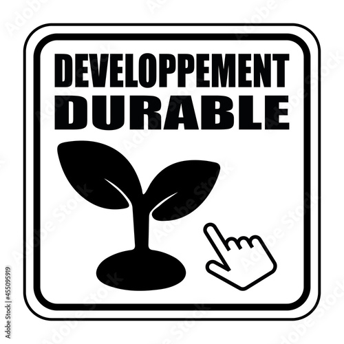 Logo développement durable.