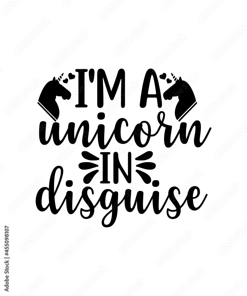 Unicorn Svg Bundle, Unicorn Quote Svg, Girl Svg, Cute Unicorn Svg ...