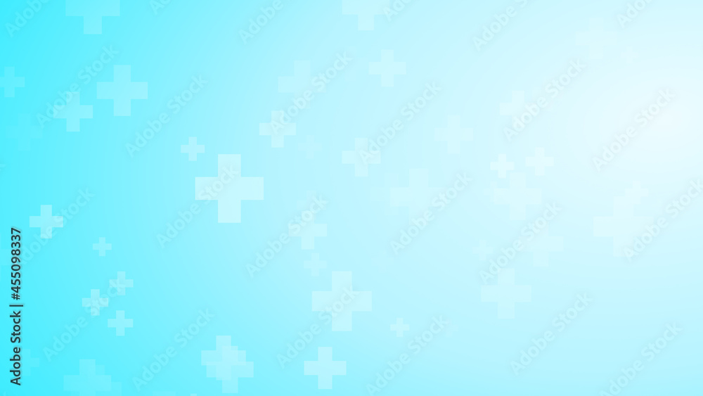 Medical health blue cross pattern background. Abstract healthcare technology and science concept. Medical health blue cross pattern background. Abstract healthcare technology and science concept.