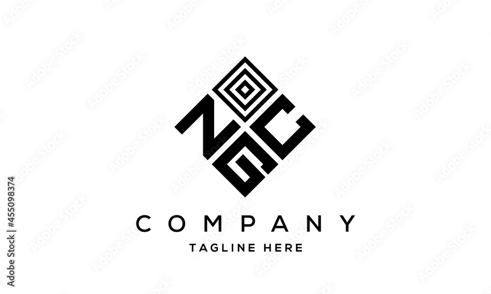 NCG square three latter logo vector NCG square three latter logo vector
