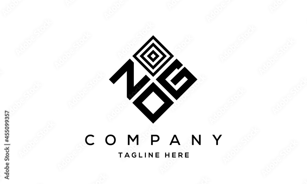 NGO square three latter logo vector NGO square three latter logo vector