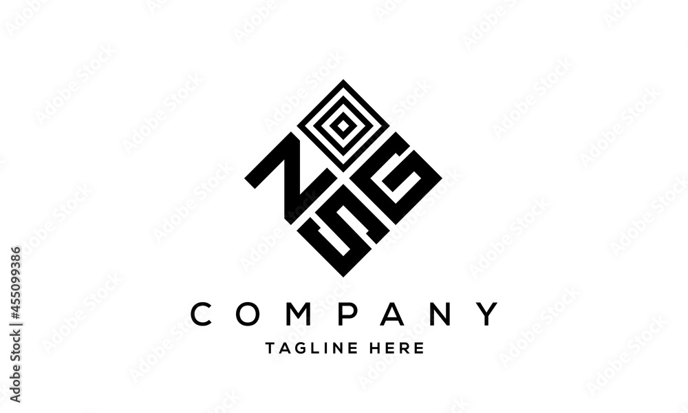 NGS square three latter logo vector NGS square three latter logo vector