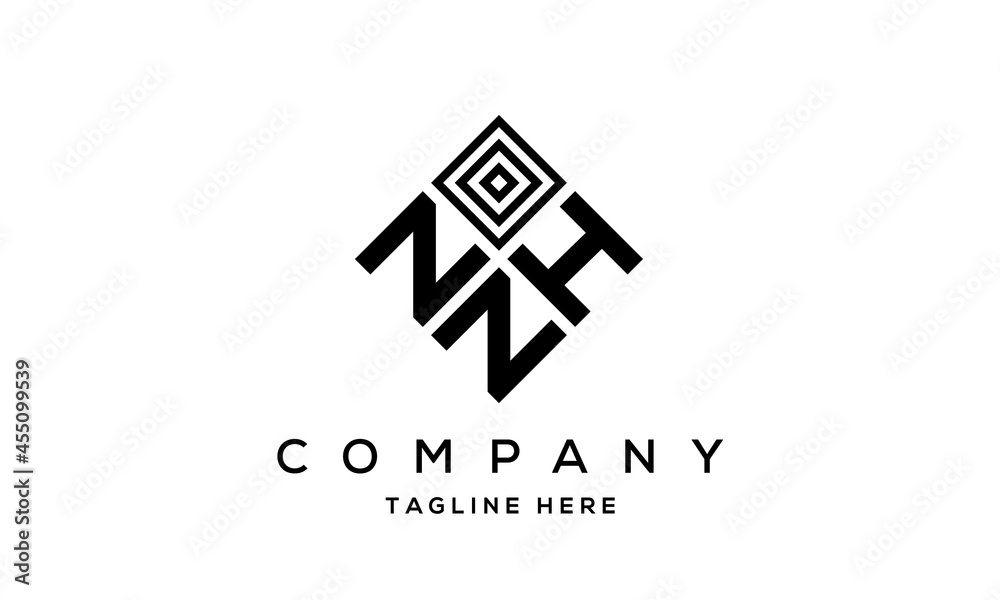 NHN square three latter logo vector NHN square three latter logo vector