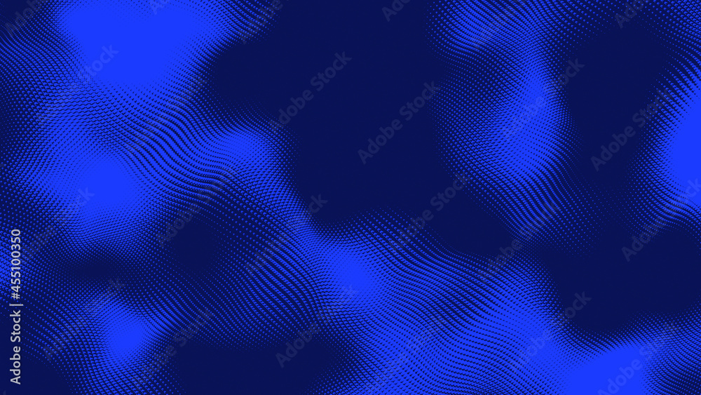 Abstract dot white blue wave gradient texture technology background. Abstract dot white blue wave gradient texture technology background.