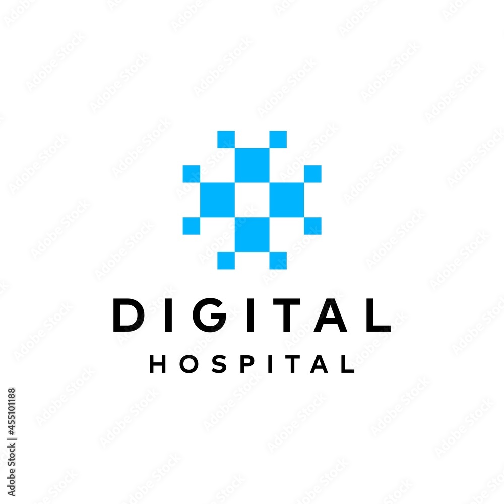 Sophisticated and simple logo about hospital and digital icons.
EPS 10, Vector. Sophisticated and simple logo about hospital and digital icons.
EPS 10, Vector.