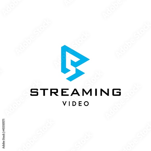 Free Download Geometric and modern logo about play icon and letter S.
EPS 10, Vector. - GFXLoad