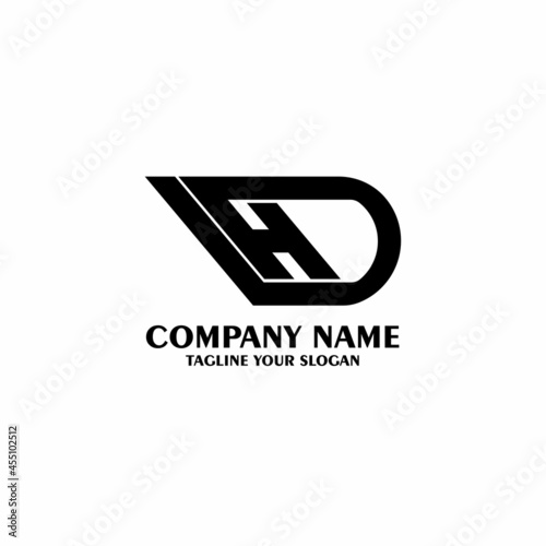 HD design logo business vector. HD letter business vector