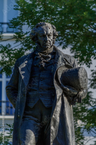 Goya Statue in Madrid
