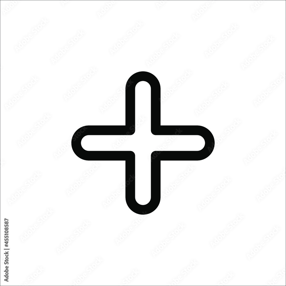 flat design plus sign button icon vector illustration on white background eps 10 flat design plus sign button icon vector illustration on white background eps 10
