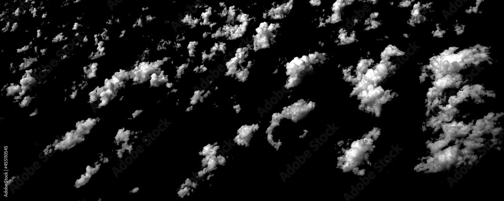 Fototapeta premium backgrounds night sky with stars and clouds.