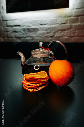 teapot on a table