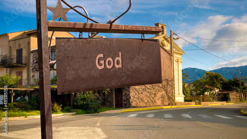 Street Sign to God