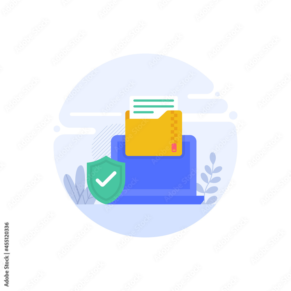 Zip File vector flat conceptual icon style illustration. EPS 10 file Zip File vector flat conceptual icon style illustration. EPS 10 file