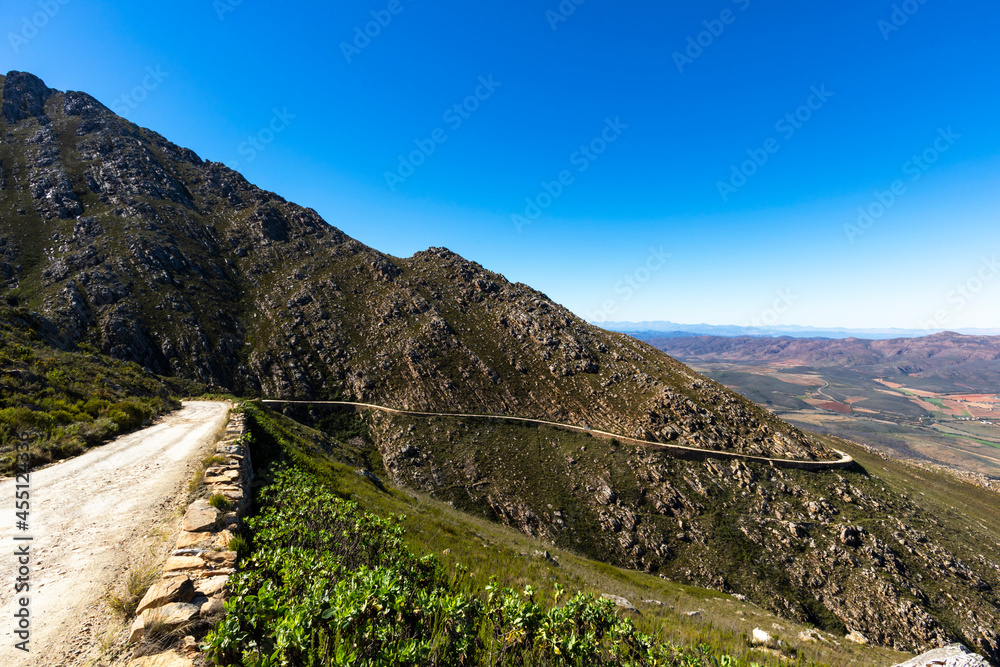 View of Little Karoo from Swartberg Pass View of Little Karoo from Swartberg Pass
