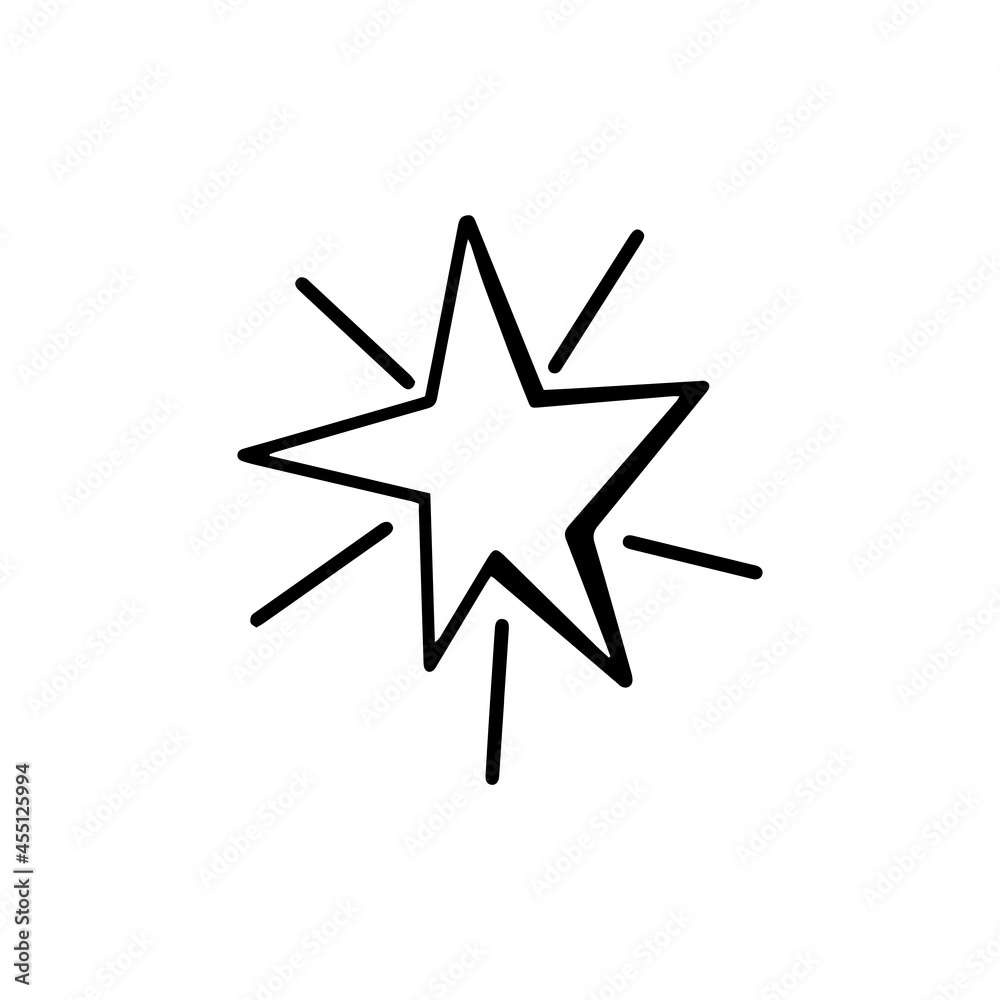 Isolated simple hand drawn black New Year and Christmas elements. Vector illustration. Print. Isolated simple hand drawn black New Year and Christmas elements. Vector illustration. Print.