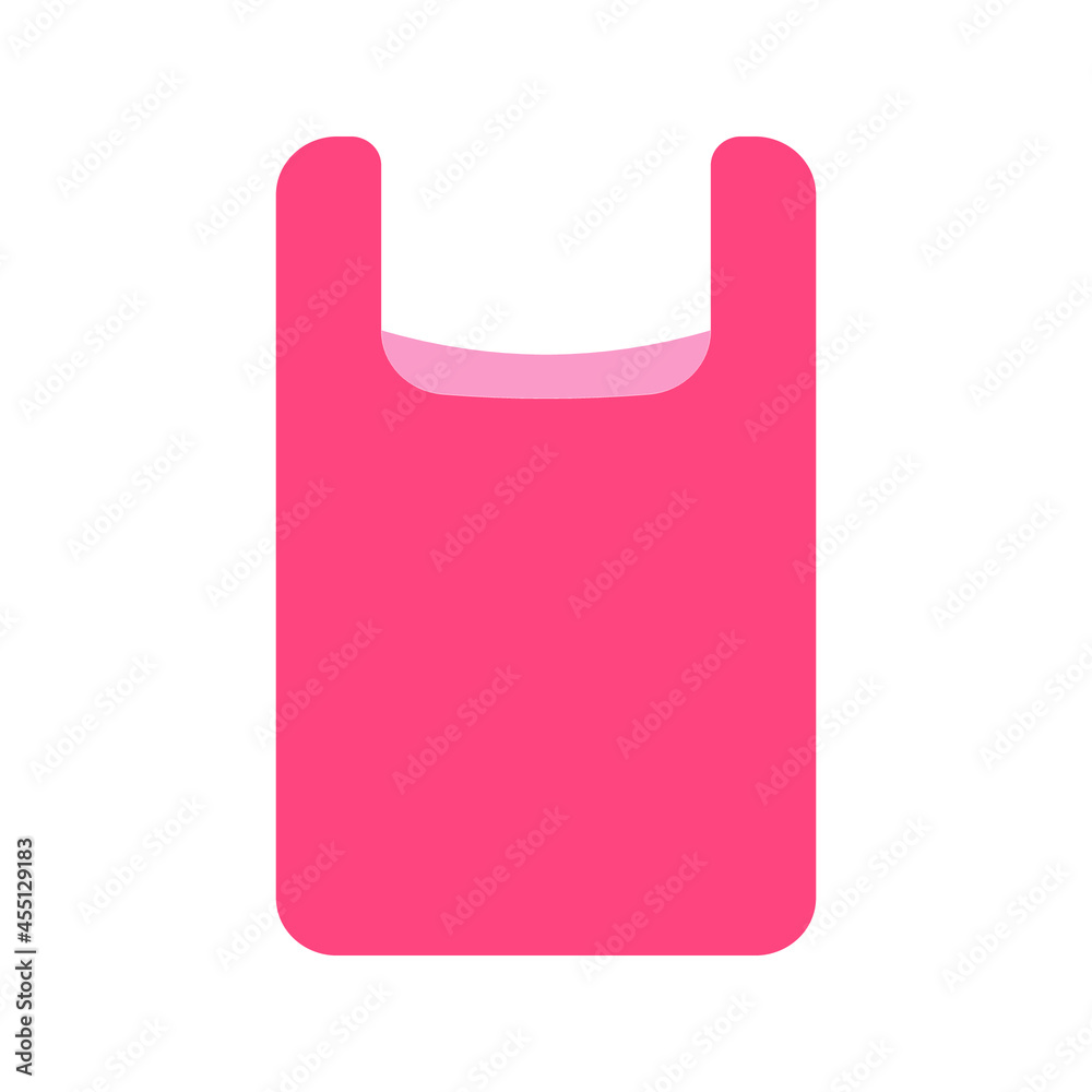 plastic bag icon. vector illustration plastic bag icon. vector illustration