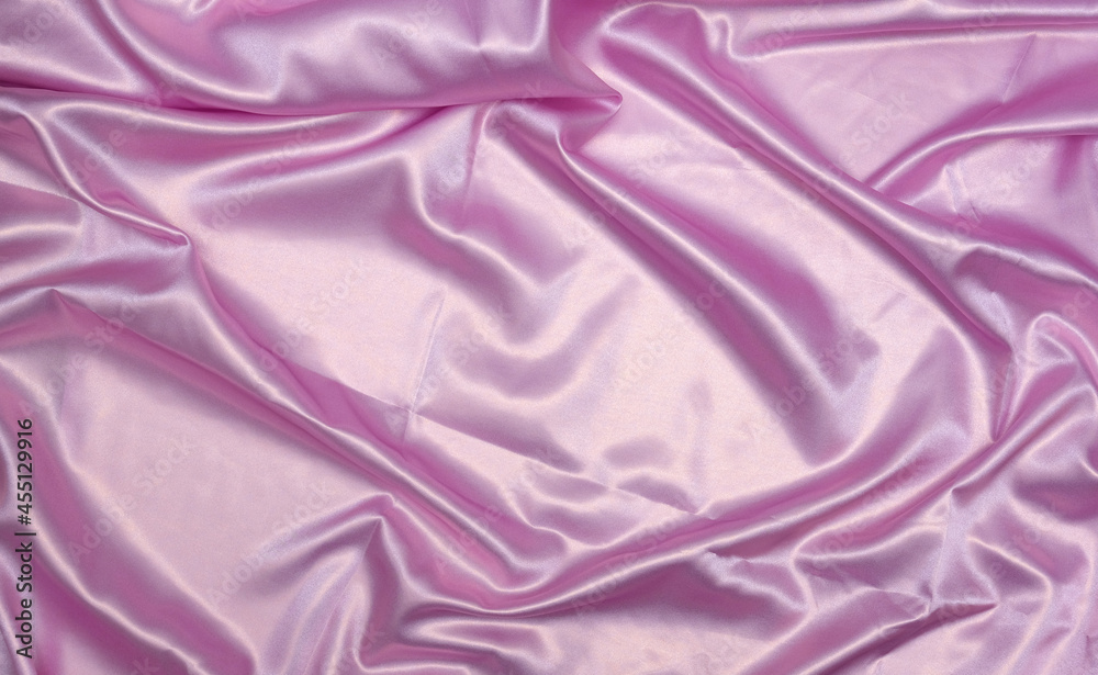 Obraz premium Smooth Elegant Dark Pink Silk Satin Texture