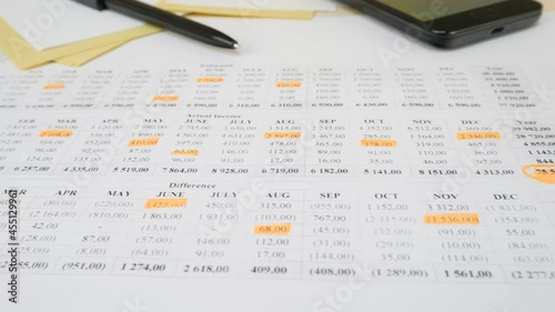 monthly family budget worksheet financial account document and paper