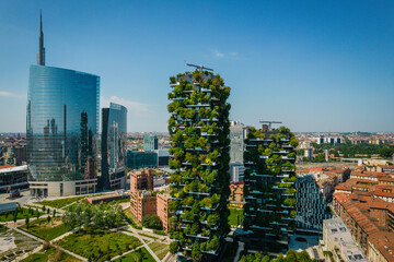 Keuken achterwand Milaan Bosco Verticale in Porta Nuova  © Audrius