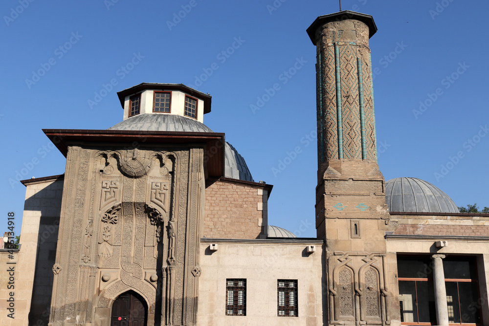Obraz premium Ince Minareli Medrese (Slender Minaret Madrasah) Konya ,Turkey.