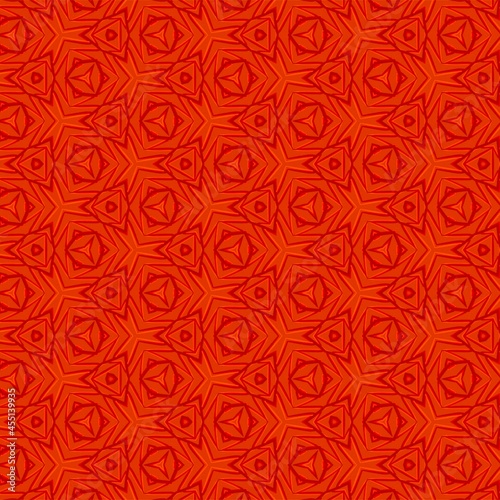 Vector seamless abstract pattern red