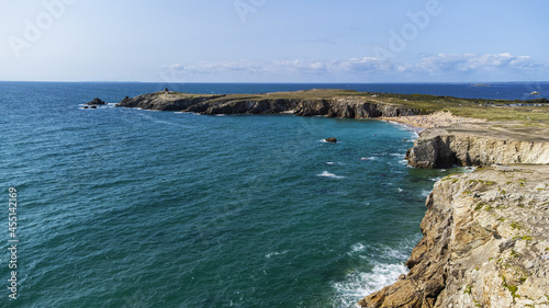 Photo by Drone in france Beach of Saint pierre Quiberon France
