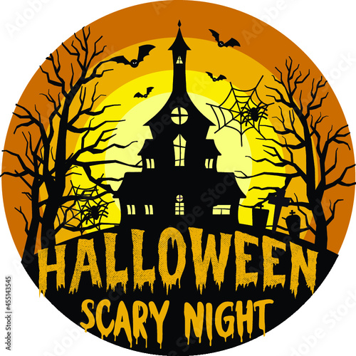 Halloween t shirt typography vector tshirt design