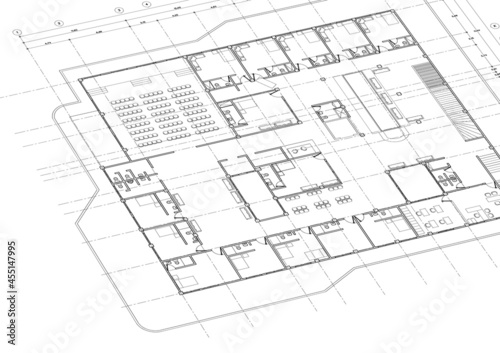 Write a blueprint hospital architecture for building.
