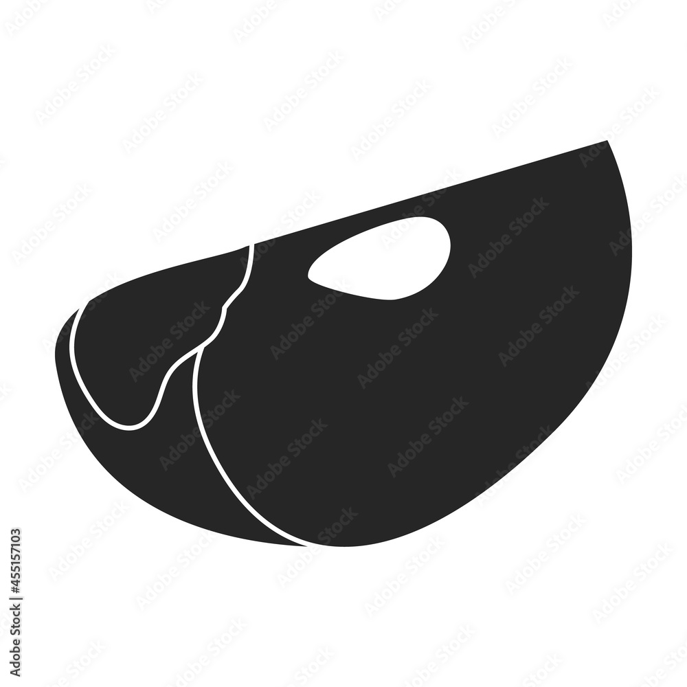Persimmon vector icon.Black vector icon isolated on white background persimmon. Persimmon vector icon.Black vector icon isolated on white background persimmon.