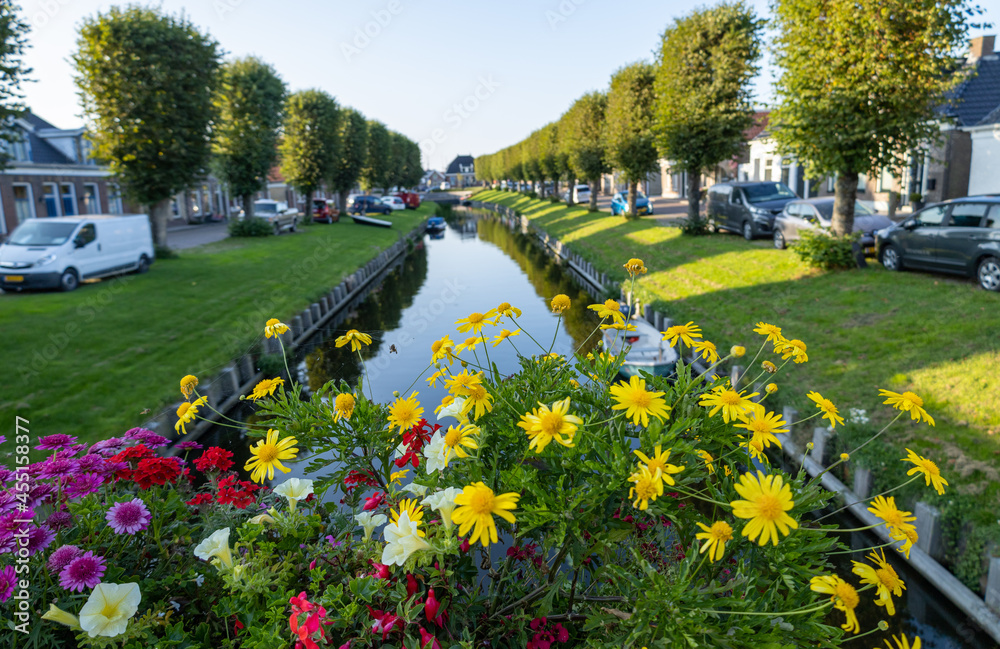 Obraz premium Ijsselmeer zonondergang