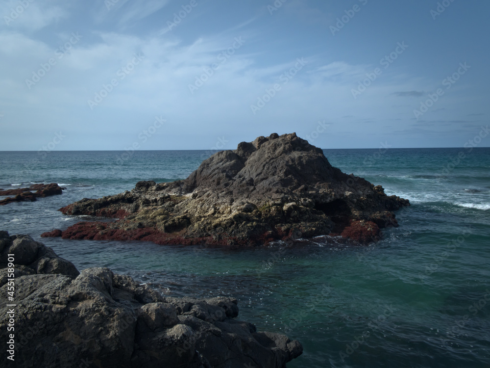 rocks in the sea