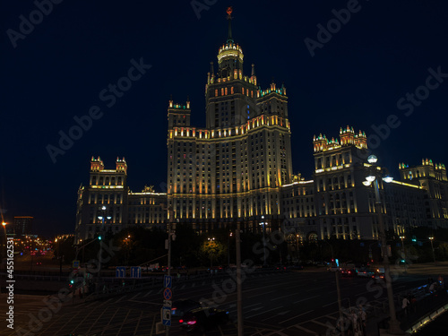skyscraper in the Stalinist Empire style