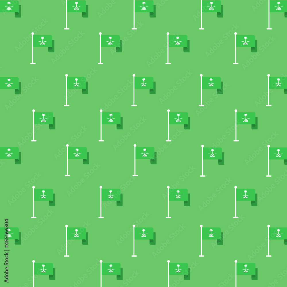Obraz premium Saudi Flag Background