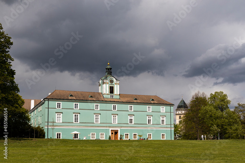 Dacice castle in Southern Bohemia, Czech Republic photo