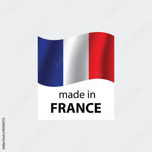 Free Download made in France vector stamp. badge with France flag	 - GFXLoad