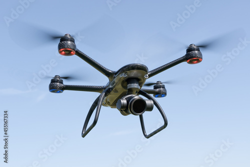 Camera Drone looking down 