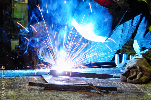welder at work