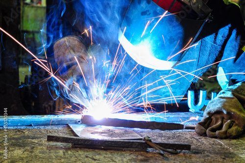 welder at work