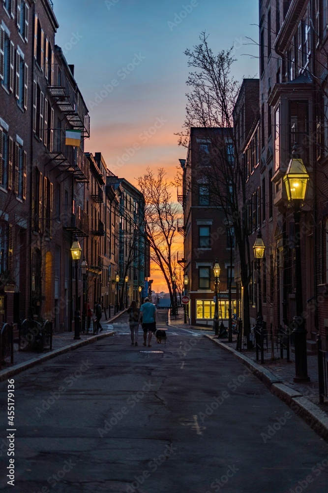Fototapeta premium Sunset in Beacon Hill