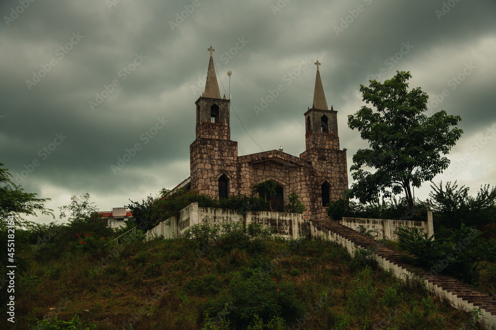 Rustic rural church in mocorito sinaloa magical town adventure and history