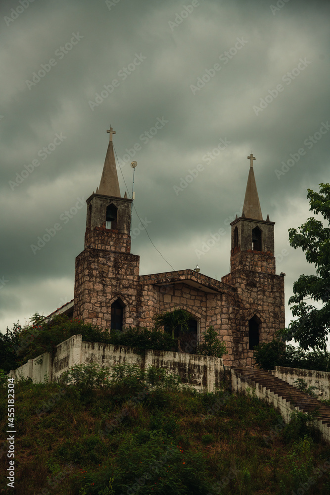 Rustic rural church in mocorito sinaloa magical town adventure and history