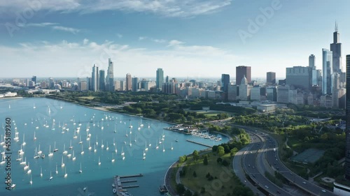 Buildings and Sailboats - Free Stock Video | FOCA Stock