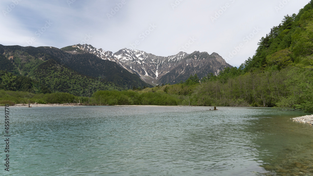 lake in the mountains