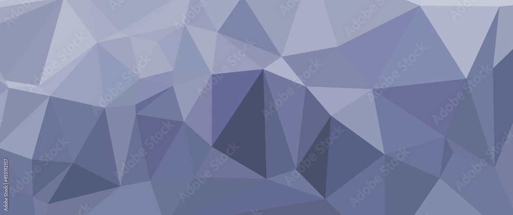 Blue ice triangle low poly, Abstract triangle low poly geometric background. Good for background, backdrop, banner, typography background, wallpaper.
