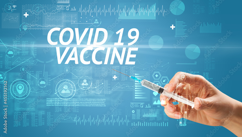 Syringe needle with virus vaccine Syringe needle with virus vaccine