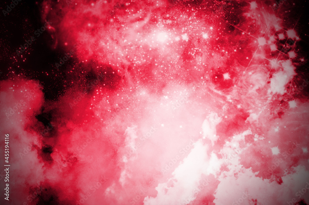 Fototapeta premium abstract colorful cosmos nebula star stars background bg wallpaper art