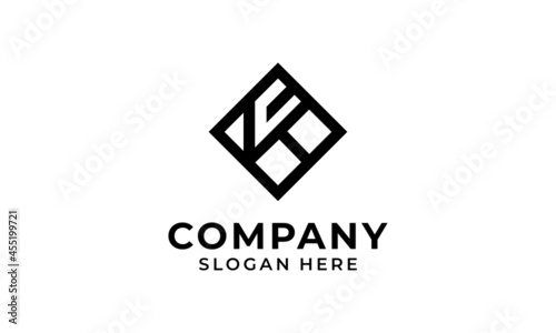 K Logo initial KL Letter Icon company Design Vector.svg